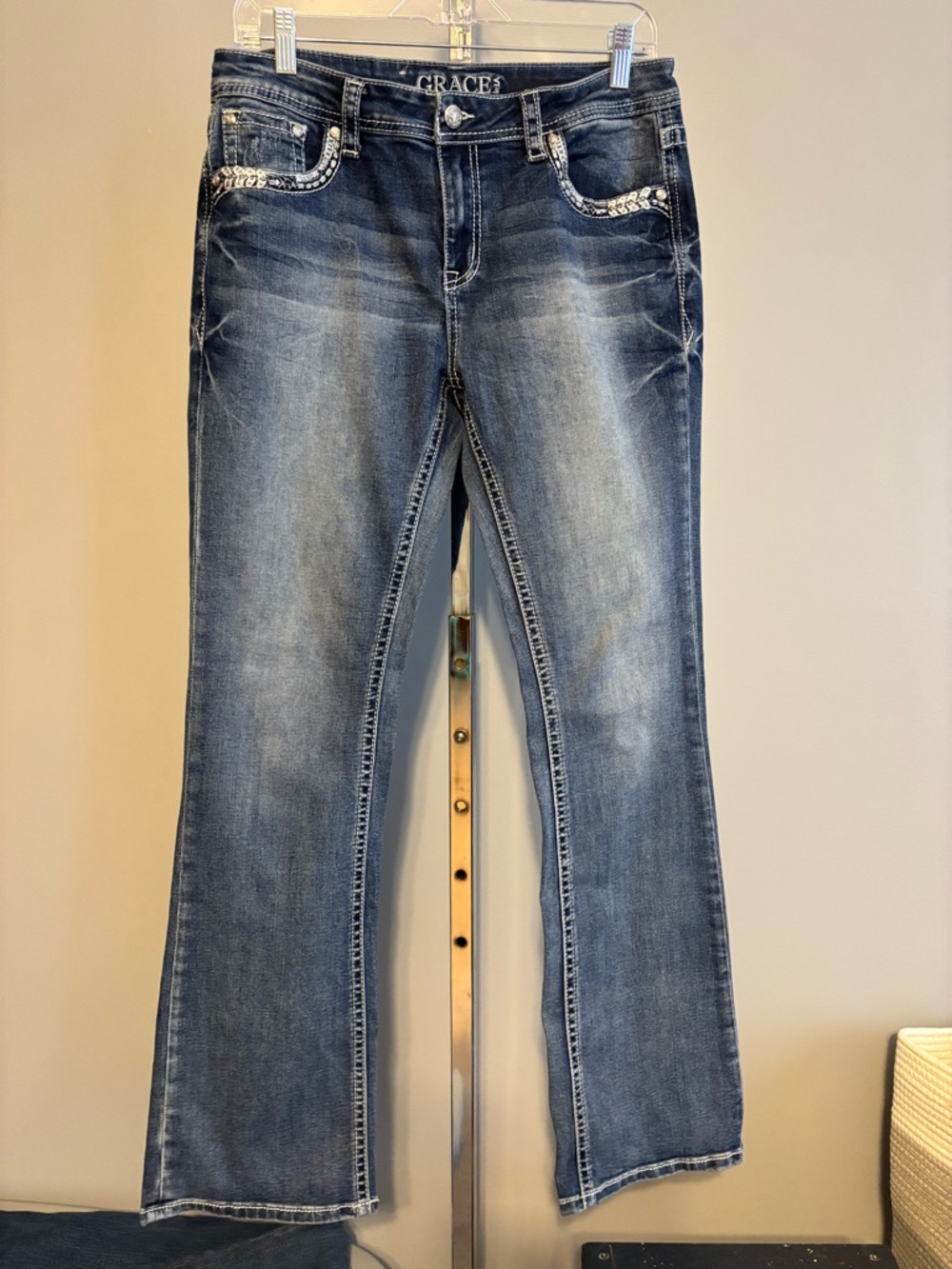 GRACE in LA denim jeans size 30 in EUC